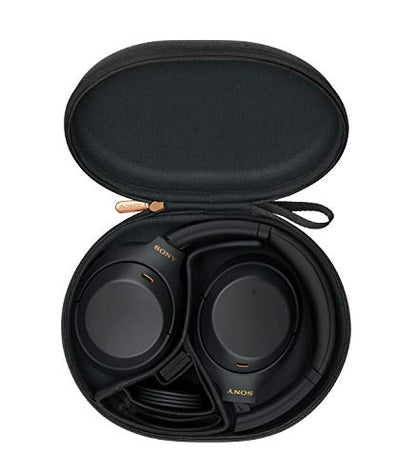 Sony WH-1000XM4 Wireless Premium Noise Canceling Overhead Headphones with Mic for Phone-Call and Alexa Voice Control, Black WH1000XM4 - color: Black