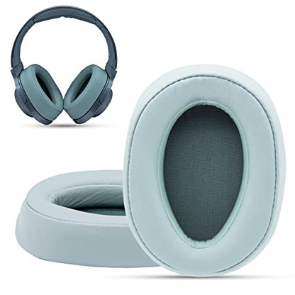 Krone Kalpasmos Replacement Earpads for Sony WH-H900N h.Ear on 2 & Sony MDR-100ABN Headphones, Sony Headphone Cushions Compatible with Sony 900N, Sony WH H900N earpads with Soft Foam Leather(Green) - color: Horizon Green