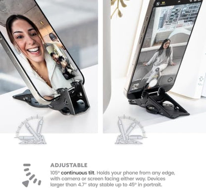Pocket Tripod PROv2 Universal Kit - Matte Black | Card-Size Stand for iPhone - color: Matte Black