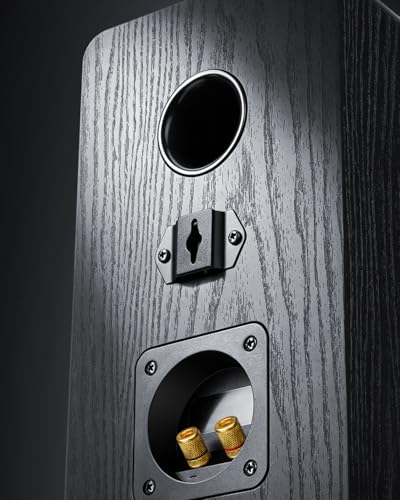 Saiyin 3-Way Passive Bookshelf Speakers 5.25inch Woofer