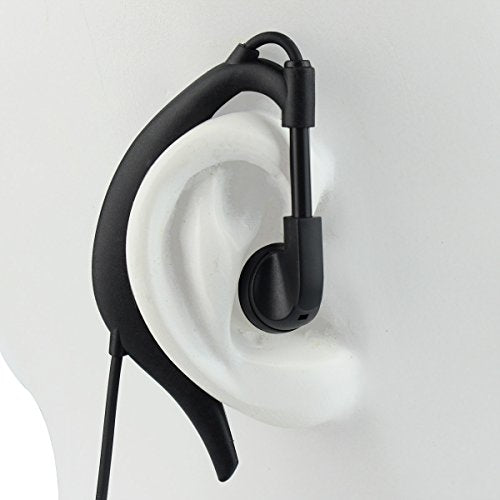 Retevis Walkie Talkie Earpiece with Mic, G Shape, for RT22/RT68/RT21/H777 | Volume Adjust, 2 Pin Compatible with Baofeng, Pxton, Kenwood Two Way Radios, 2 Way Radio Earpiece, Retails, Schools(10 Pack) - style: Volume Adjustable
