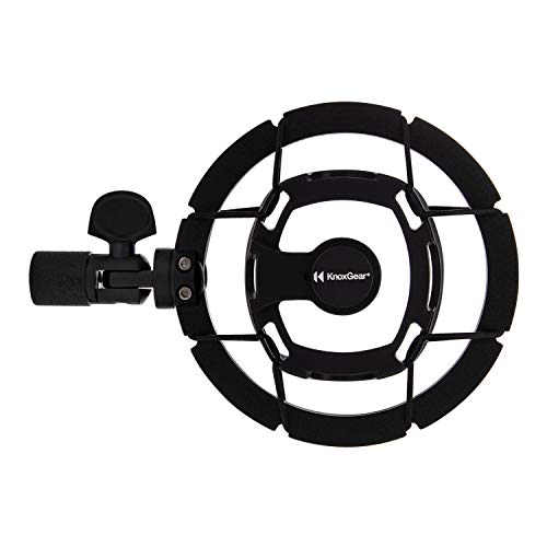 Knox Gear Shock Mount for Blue Yeti X Microphone | Vibration-isolating microphone support
