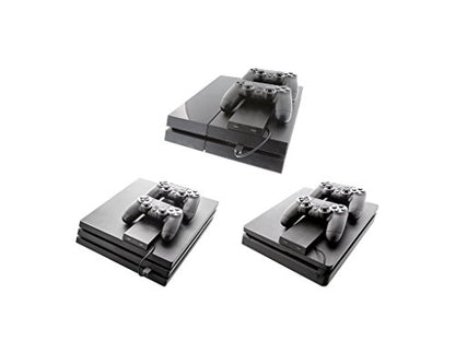 Nyko Modular Charge Station (New Version) Dual Port Controller Charging Station with Patented Charging Dongles for All PS4 , PS4 Slim and PS4 Pro