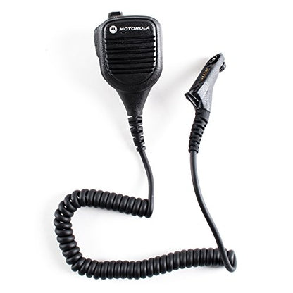 Motorola PMMN4065A Remote Speaker Microphone with Impres Audio (Black) - color: PMMN4065A