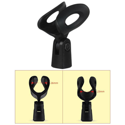 Microphone Clamp Mic Clip Holder for Sennheiser e825, e835, e840, e845, e855