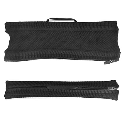 Headband Cover for Bose/Anker/Sony/COWIN/Audio-Technica/JBL/Hyperx Headset | Knitted fabric With lanyard Headband Cover ,Headband Protector with Zipper,DIY Installation No Tool Needed