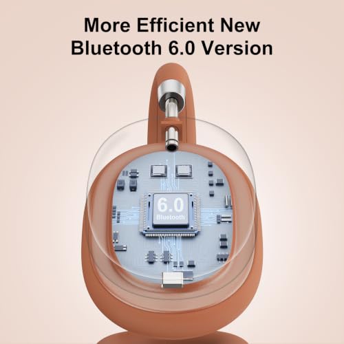 Srhythm NiceComfort 95 Adaptive Noise Cancelling Headphones Wireless | Bluetooth with Spatial Audio,Transparency,ENC,HD Sound,Low Latency for Gaming,Slim Headphones Lightweight - color: Rose Orange