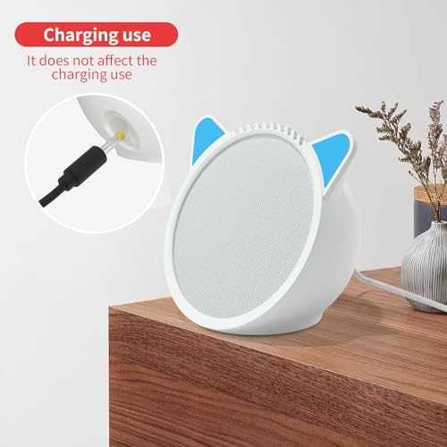 Silicone Cover for Ec/-ho P/-op Soft Waterproof Dustproof Portable Protective Case Compatible with Ec-h/o P-o/p Speaker Accessories (White) - color: white
