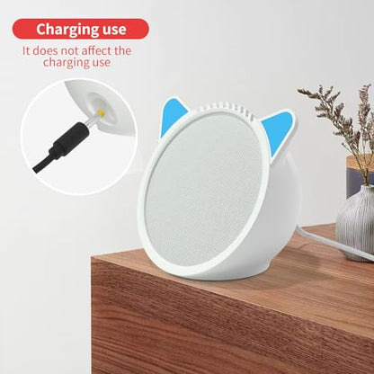 Silicone Cover for Ec/-ho P/-op Soft Waterproof Dustproof Portable Protective Case Compatible with Ec-h/o P-o/p Speaker Accessories (White) - color: white