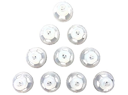 Hearing Aid Ear Piece Open Dome 6mm 10-Pack Comfortable PSAP (Personal Sound Amplifiers Product) Kit Ear Tips Invisible, Perfect for Open Air (Open fit), Except for RIC - style: Open 6mm 10-pack