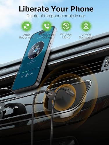 USB Bluetooth 5.4 Aux Adapter for Car