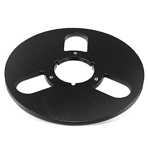 Empty Take up Reel 3 Holes Aluminum Alloy Recorder Tape Spool