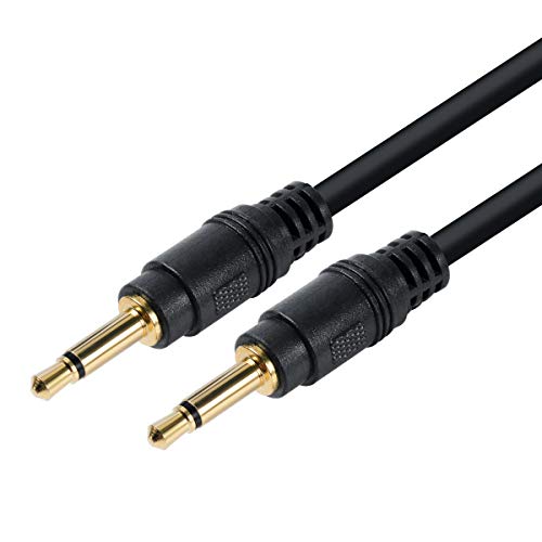 TENINYU 3.5mm Mono Cable - 12V Trigger, IR Infrared Sensor Receiver Extension Extender, 3.5mm 1/8" TS Monaural Mini Mono Audio Plug Jack Connector Male to Male Cable (3FT) - size: 3FT