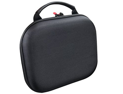 Case for Sony WH-1000XM5, WH-1000XM4, WH-XB910; JBL Live 650BTNC; ATH-M50X, ATH-M50, ATH-MSR7GM, MSR7NC, MSR7BK, ANC7/9/29, ESW9; BeoPlay H2, H6, H7, H8, H9 - color: Black with red lining