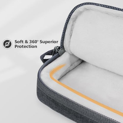 KIZUNA Laptop Bag Case 13.3 Inch Computer Shoulder Sleeve Briefcase For 14" MacBook Pro M3 2023/M2 M1 Max /13.6" New MacBook Air M2/14 Yoga Slim 7x/14.5" XPS 14/Latitude 5450,Dark Grey - color: Dark Grey, size: 13-13.3 Inch