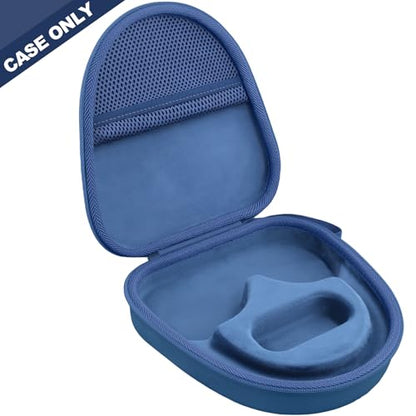 Hard Case for JBL Tune 720BT 520BT 770NC 670NC 510BT, Dark Blue | Travel Case Compatible with JBL Live 770NC 780NC 680NC 670NC Headphones. Hard EVA Shell with Soft Velvet Lining. Case Only - color: Dark Blue Case