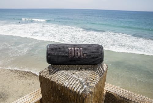 JBL Flip 6 - Portable Waterproof Speaker - Red | Louder, more powerful sound, IP67 waterproof and dustproof, 12 Hours of Playtime, Bold design - color: Red