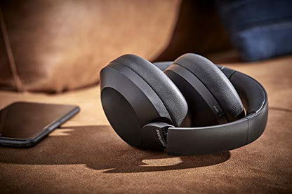 Philips PH805 Active Noise Canceling (ANC) Over Ear Wireless Bluetooth Performance Headphones w/ Hi-Res Audio, Comfort Fit and 30 hours of playtime (TAPH805BK) - style: ANC | 30 hrs batt