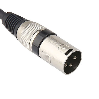 1/4 Inch TRS to XLR Male Balanced Signal Interconnect Cable Quarter inch to XLR Patch Cable - 10 Feet - size: 10 feet