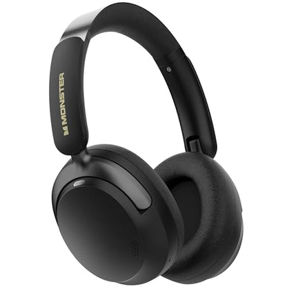 Monster Persona 3rd ANC Wireless Headphones, Premium Noise Cancelling with Bluetooth 5.4, Ultra-Light Foldable Over Ear Headphones, HD Voice Clarity, 70H Battery Life, Multi-Point Pairing, Comfort Fit