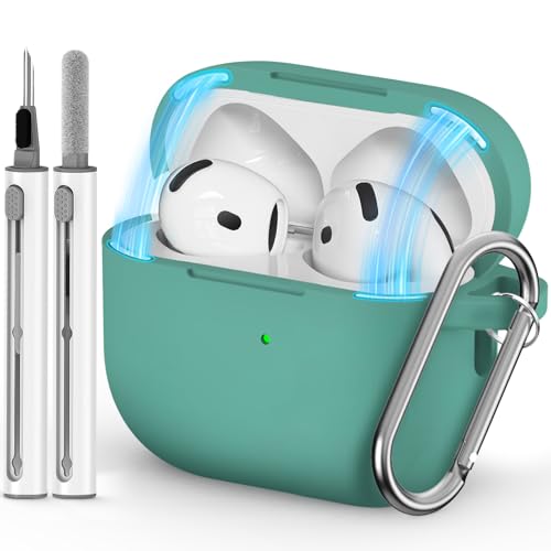 Ljusmicker for AirPods 5/4 Case (2026/2024) with Magnetic Lock,Green - color: B2-Green