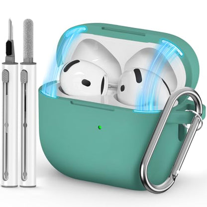 Ljusmicker for AirPods 5/4 Case (2026/2024) with Magnetic Lock,Green - color: B2-Green