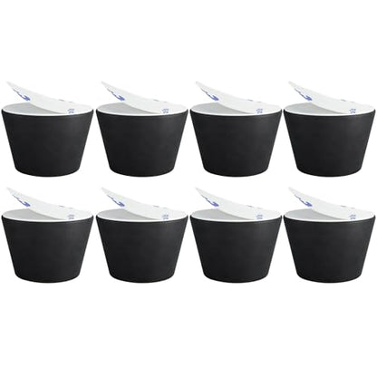 1.2" Silicone Non-Skid Speaker Pads-8Pack, Adhesive, for Small Speakers, Turntable, Subwoofer Isolation Feet, Reduced Resonance & Vibration - size: 1.2inch,8pcs