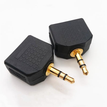 3.5mm Headphone Y Splitter, 1 Male to 2 Female Audio Jacks, Ideal for All Media Players & Audio Devices with 3.5 mm Port (2 Pack)