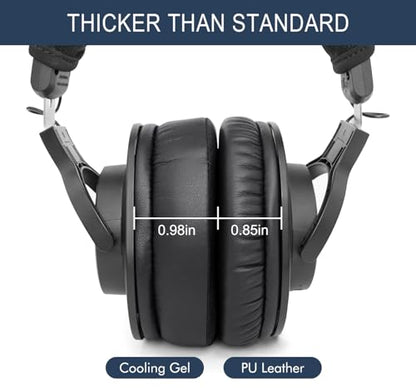 Ice Silk Fabric Earpads for HyperX Cloud/Alpha, Audio Technica M50X/M40X