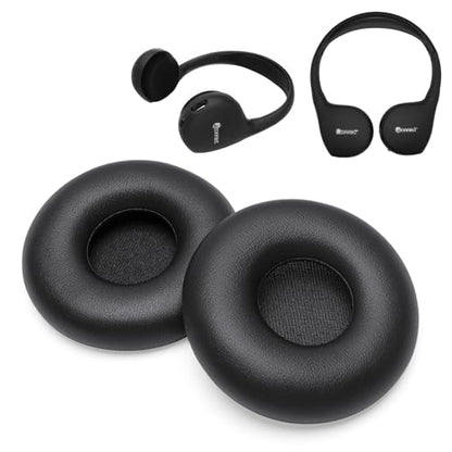 Ear Pads Compatible with Uconnect Headphone Cover Pads for Dodge Grand Caravan Durango Journey, Chrysler Town & Country Pacifica Pinnacle, Honda Pilot, Jeep Grand Cherokee U-Connect Headset