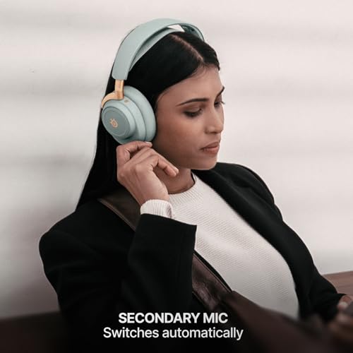SteelSeries Arctis Nova Elite - Hi-Res Wireless Gaming Headset — 96kHz/24bit — Carbon Fiber Speakers — ANC — AI Noise Rejection — App — 2.4GHz + BT — Multi-Source Mix — OmniPlay PC+PlayStation+Xbox - color: Sage & Gold