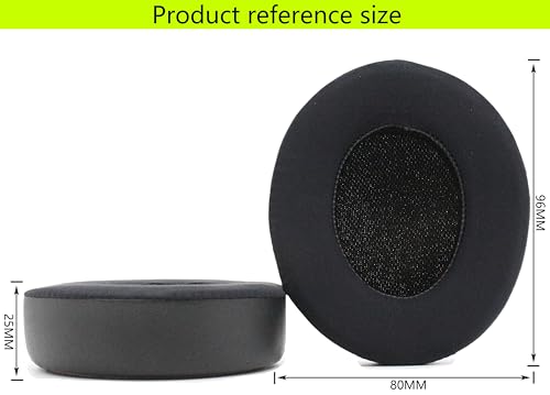Replacement Ear Pads Compatible with Beats Studio3 Wireless Black - color: Ice/black
