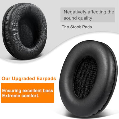 SOULWIT Earpads for Sony MDR-7506/MDR-V6/MDR-V7/MDR-CD900ST - Black - color: Black