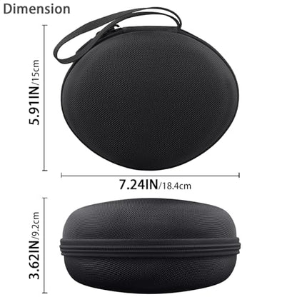 for Beats Studio Pro/Studio3/Solo4/Solo3 Headphones Hard Case, Black - color: Black Case