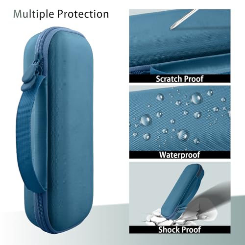 Aenllosi Hard Case for Bose SoundLink Flex 2nd Gen Speaker, Twilight Blue | EVA Hard Shell, Drop Resistant Protection, Water Resistant Protection, Dust Proof Protection, Protective Case Only - color: Twilight Blue, style: Hard Case for Bose SoundLink Flex
