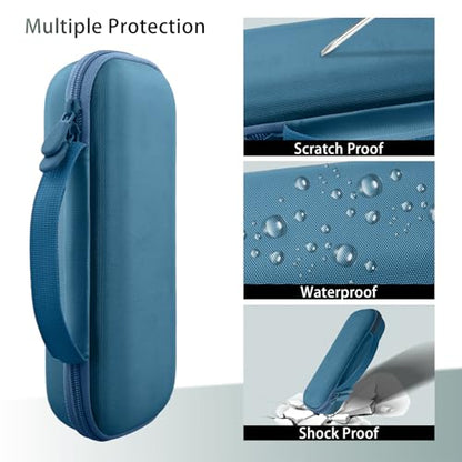Aenllosi Hard Case for Bose SoundLink Flex 2nd Gen Speaker, Twilight Blue | EVA Hard Shell, Drop Resistant Protection, Water Resistant Protection, Dust Proof Protection, Protective Case Only - color: Twilight Blue, style: Hard Case for Bose SoundLink Flex