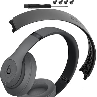 Studio 3 Headband Replacement Parts Studio3 Headband Repair Kit Original Top Arch Band Accessories Compatible with Beats Studio 3 Headphones. (Gray)