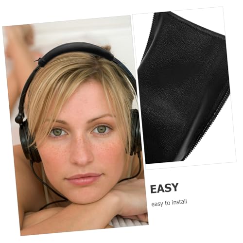 Headphone Headband Cover Sleeve Soft and Comfortable Zipper Cushion Protector for Headphone Replacement Pads