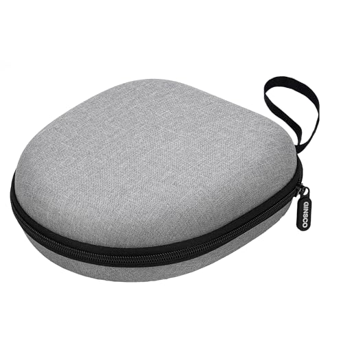Ginsco Universal Headphone Case Compatible with JBL Tune 510BT 720BT, Sony WH-CH 720N/WH-CH520, with Sony/JBL/Soundcore Q20i Q30/BERIBES/TOZO/KVIDIO etc Wireless Headphones Gray - color: Gray