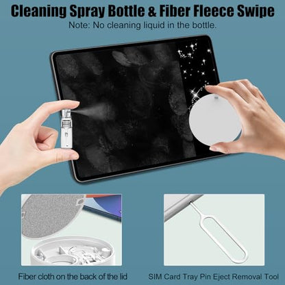 VICHYIE 20 in 1 Multifunctional Cleaner Kit for Electronic Devices (White) | Keyboard Cleaning Brush, Headphones Cleaner Kit for AirPods, Multi-Tool for Cleaning Laptop, Earbuds, Camera, Cellphones - color: White