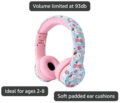 Snug Play+ Kids Headphones with Volume Limiting for Toddlers (Boys/Girls) - Kitty - color: Kitty, size: One Size
