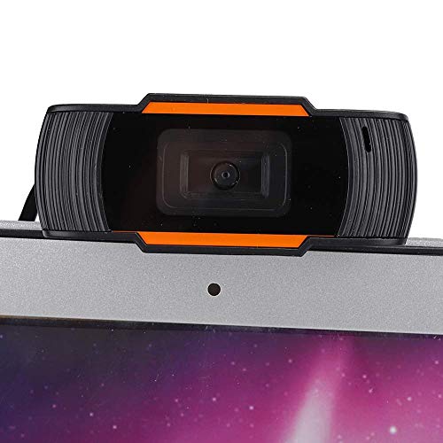 ciciglow Webcam,720P Computer Camera,USB 2.0 with Built-in Sound-Absorbing Microphone,Supports a Variety of Video Conferencing Software,Suitable for Laptop Desktops