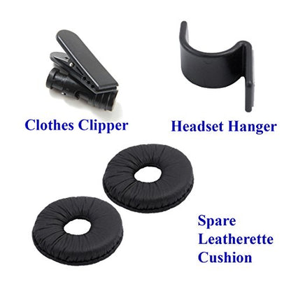 2.5 mm Headset, Noise Cancel Mic, Shock Protection Swiveling Speaker - size: Superb Binaural