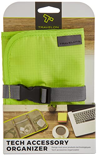 Travelon Tech Accessory Organizer - color: Lime