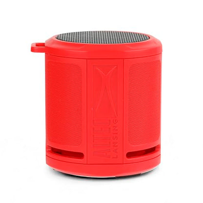 Altec Lansing HydraMicro - Waterproof Bluetooth Speaker, Lightweight & Portable Speaker for Travel & Outdoor Use, Red - color: Red, style: HydraMicro