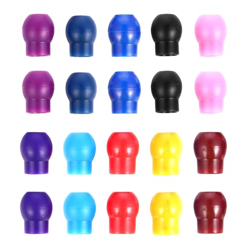 Healifty 10 Pairs Ear Plugs Replacement Tips for Comfort and Noise Isolation Compatible with Most Parts