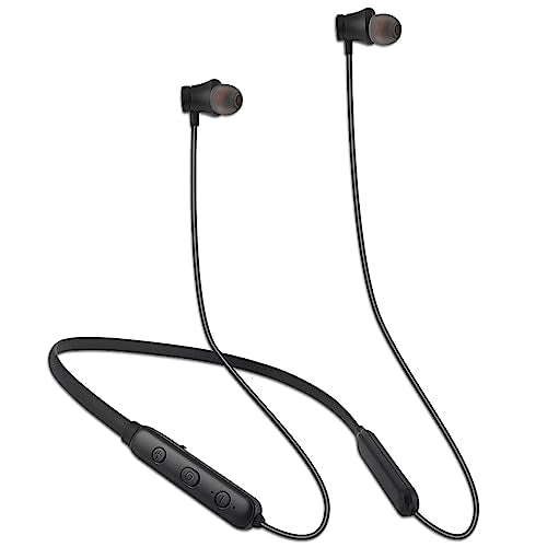 Neckband Wireless Earbuds aptX Low Latency Bluetooth 5.1 Headphones Qualcomm® CVC™ for Gym, Running, Gaming & Meeting Compatible with iPhone, Samsung Galaxy, Google