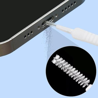 10PCS Thin Cleaning Brush Set – Precision Tools for Phone Charging Ports, Speakers, Headphone Jacks & Showerheads, Removes Dust & Debris Effectively
