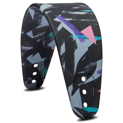 WC HeadbandZ Arctis Nova - Upgraded Silicone Headband for Arctis Nova Headsets by Wicked Cushions - Enhanced Flexibility, Comfort, and Style with Matching Earpad Designs | 90's Black - color: 90's Black