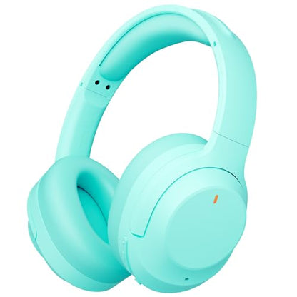 Upgraded Pro‑level Hybrid Active Noise Cancelling Headphones, HD Sound & Big Bass, 2X Softer Comfort, Long ANC Playtime, Wireless Over-Ear Bluetooth Headphones Perfect for Home Office/Travel/Pair - color: Sky Blue